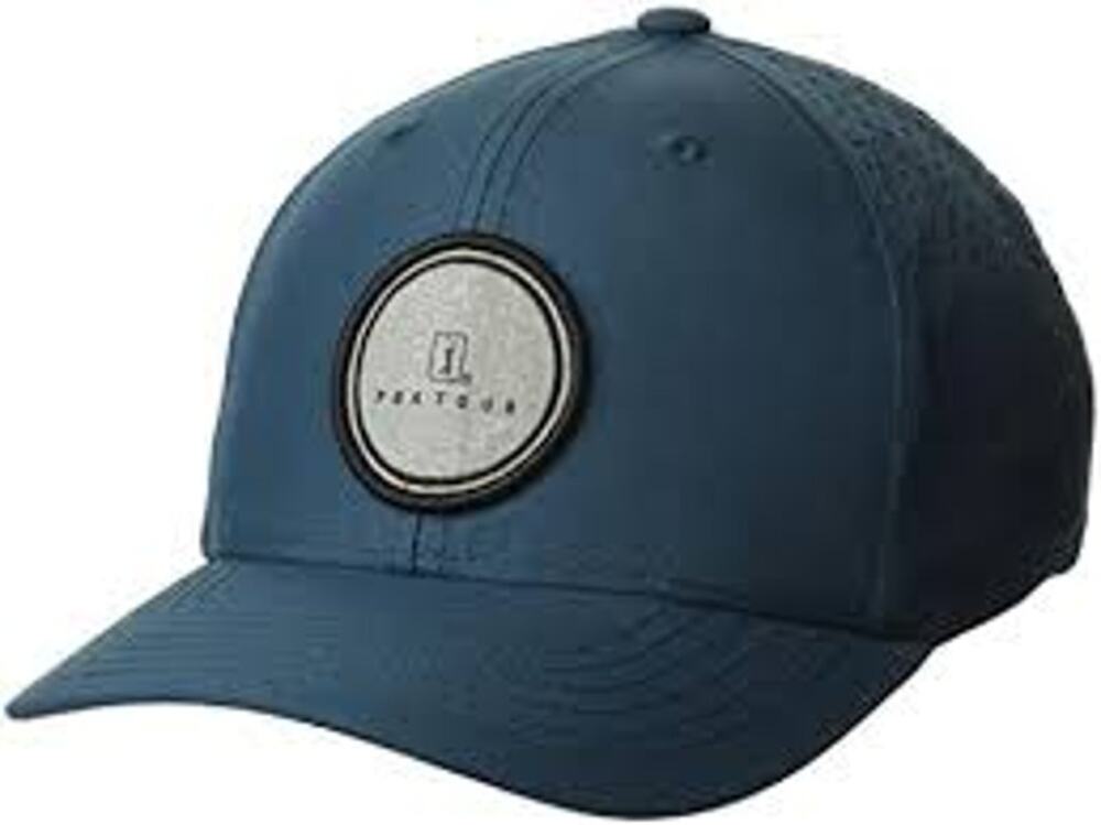 PGA TOUR Men's Green Heron Heather Performance Snap Back Golf Cap-NWT